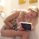 A pretty, blonde Eastern-European girl reads a book while shitting into a toilet. Many nice, loud, deep plops are heard followed by some pissing and wet farts. This video gets right to the point with no B.S. to waste your time. 720P HD. About 3.5 minutes.